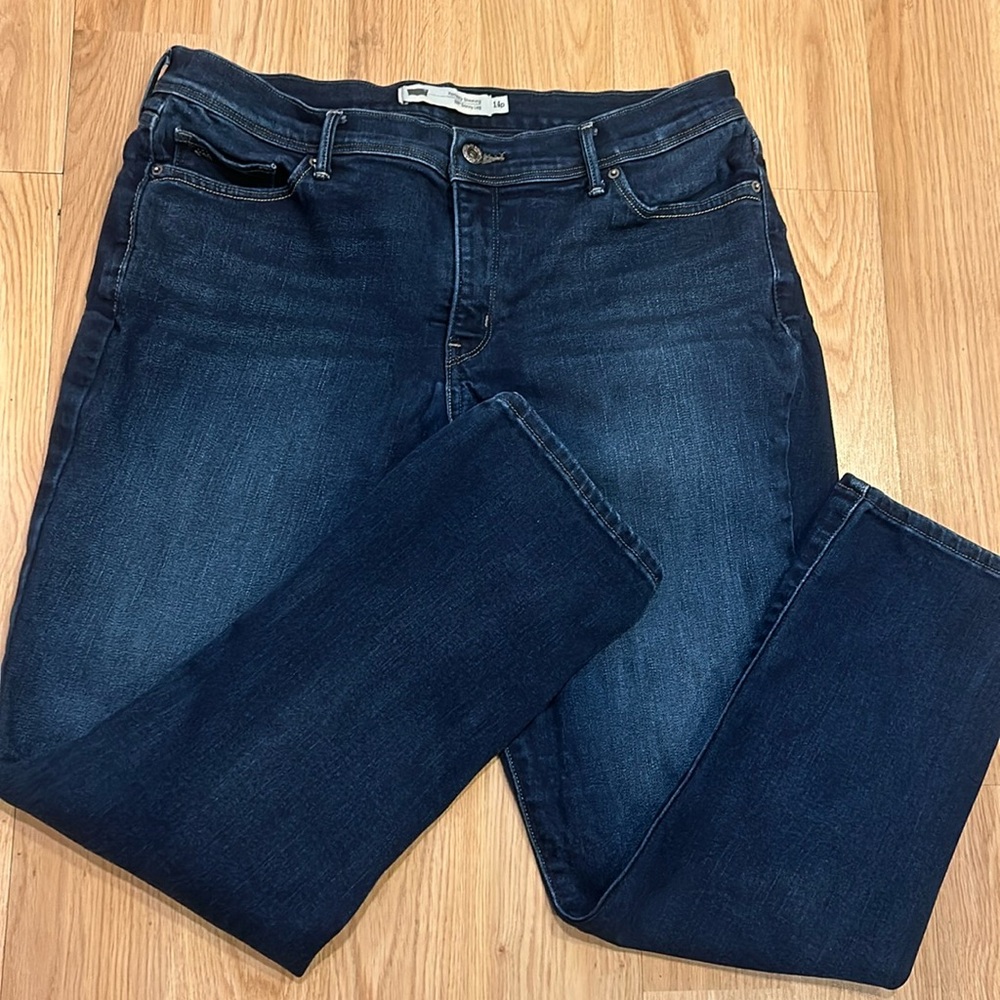 Levi’s Perfectly Slimming 512 Skinny Jean Size 14P